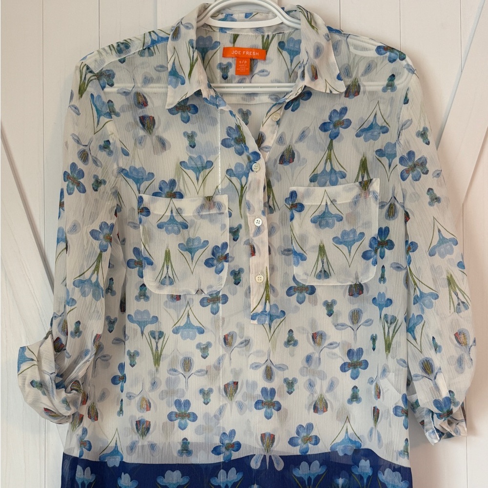 Joe fresh blouse size small